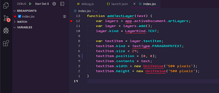 ︎ExtendScript Debugger for VSCode is supported on macOS 10.15 Catalina.