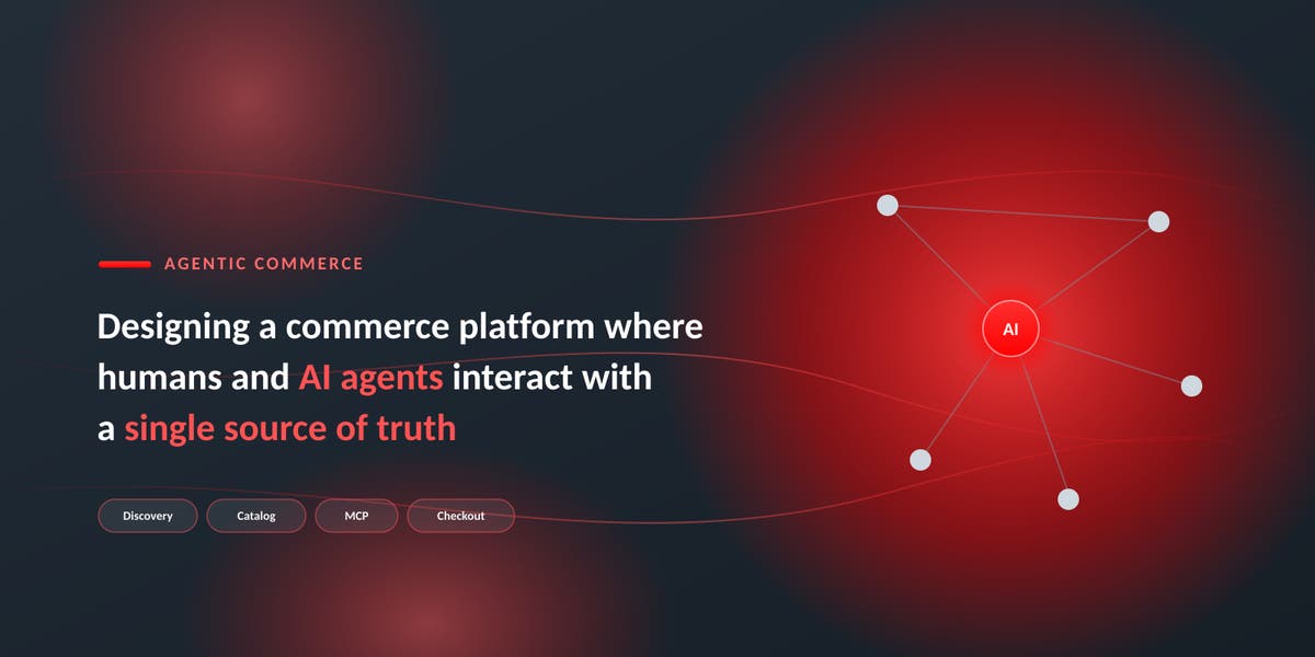 The Architectural Foundations of an Agentic Commerce Platform